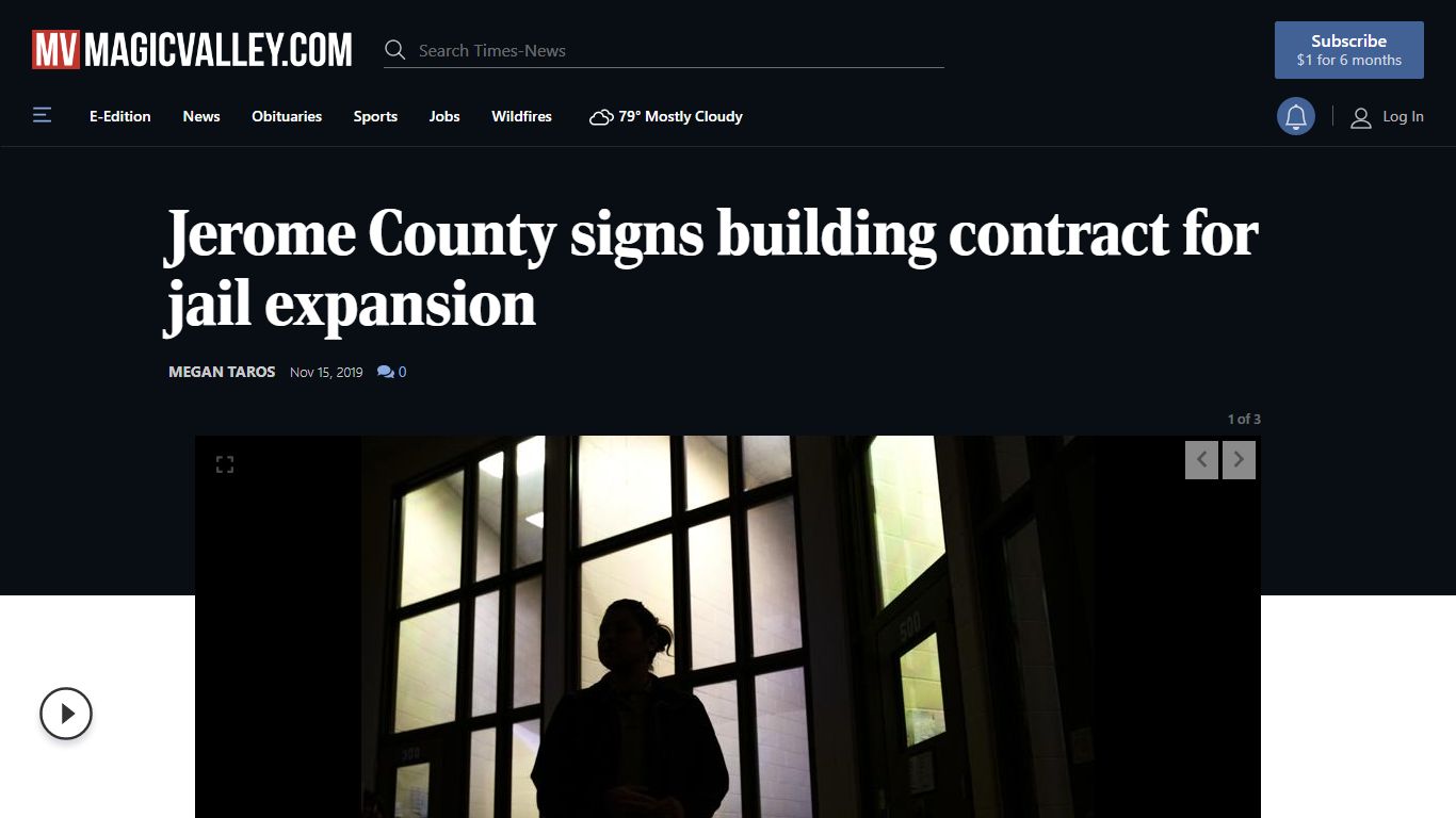 Jerome County signs building contract for ... - Magic Valley